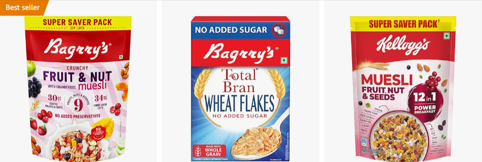 Best Breakfast Cereals In India