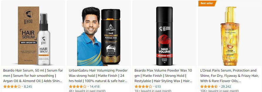 men hairstyle products