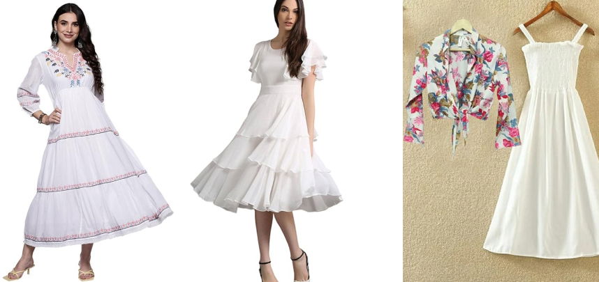 Indo-western Holi Dress for Woman