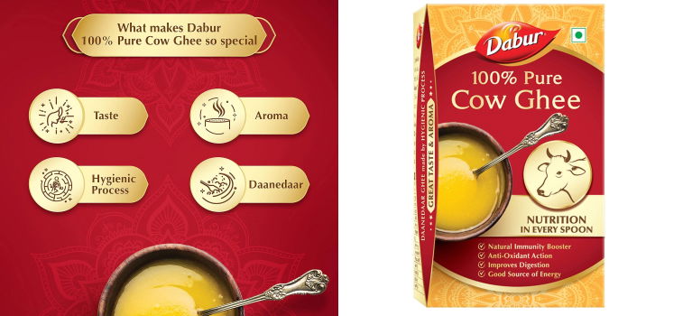 Dabur Ghee | Top 10 Best Ghee Brands in India