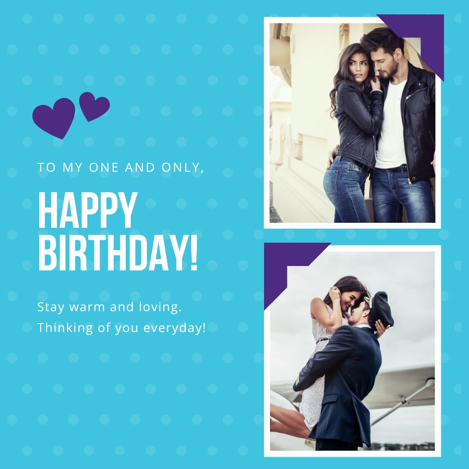 Happy Birthday Wishes for Boyfriend