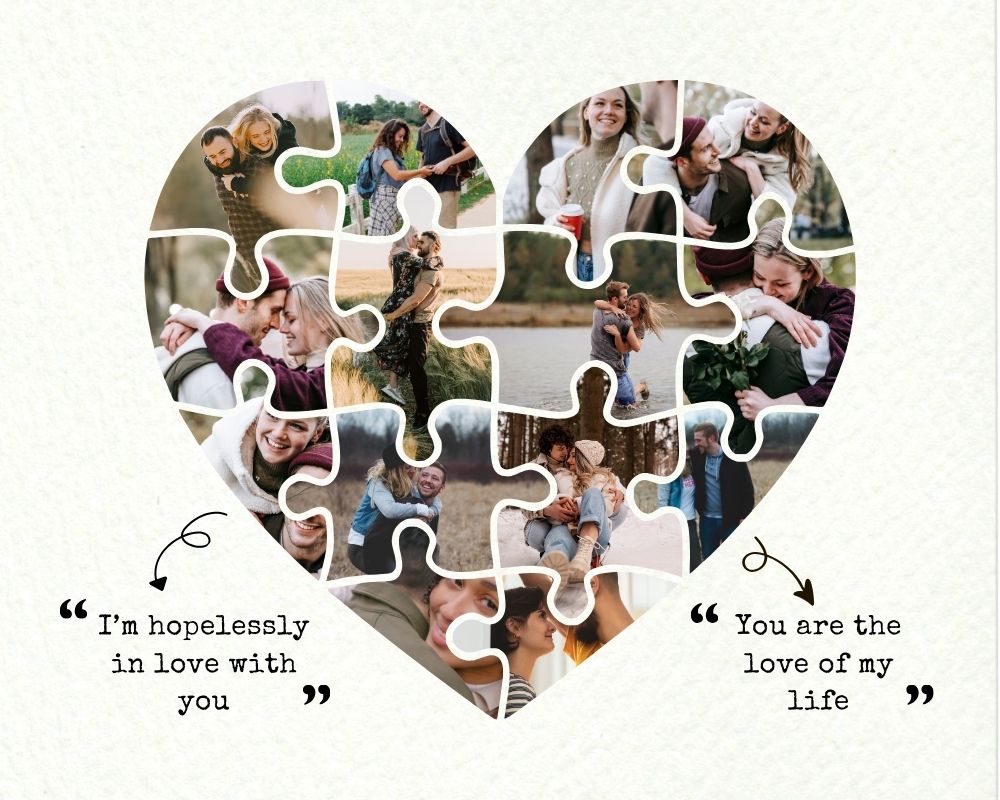Boyfriend Birthday Photo Collage