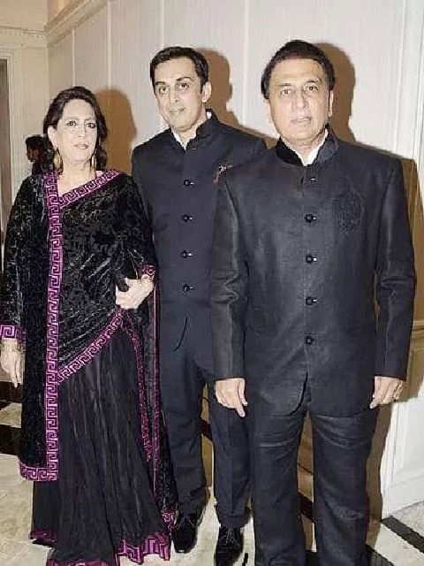 Sunil Gavaskar Family