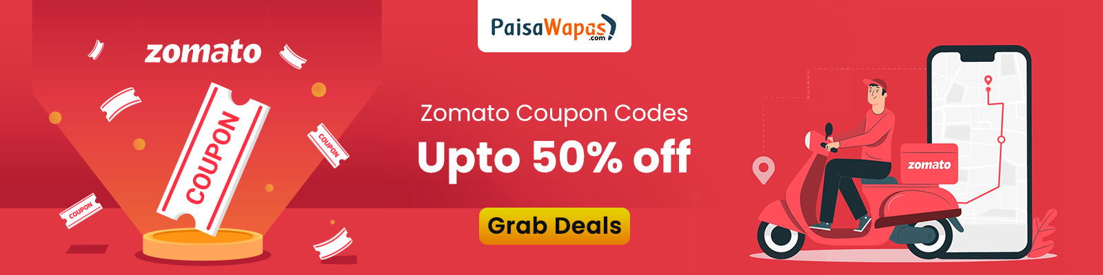 pw zomato sign up banner