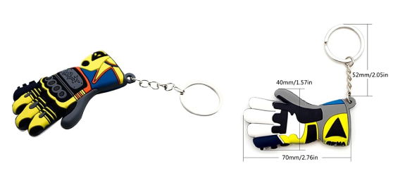 Glove Keychain for bike