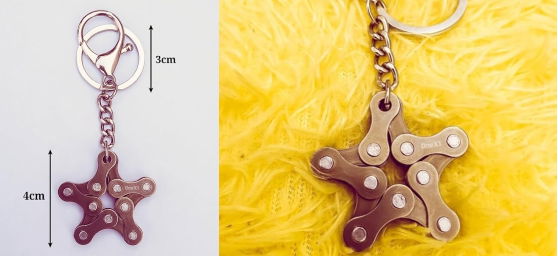 Bicycle chain Keychain for bike