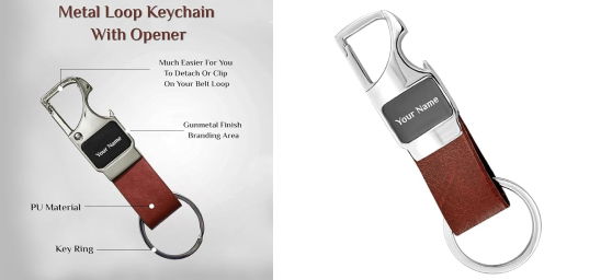 Custom Metal Keychain for Car