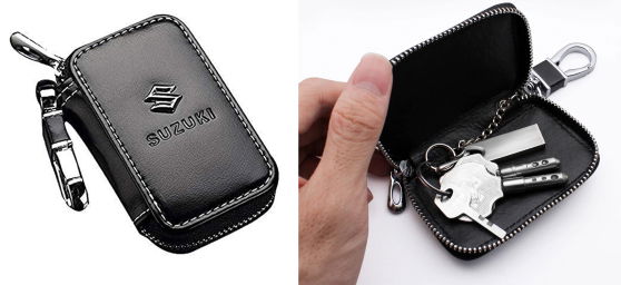 Premium Leather Car Key Chain