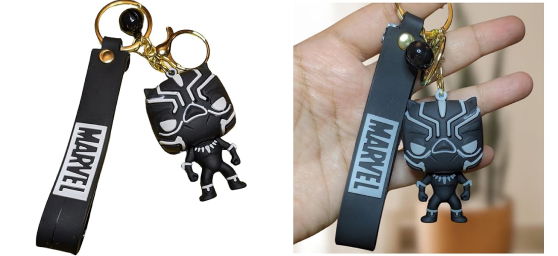 Black Panther Keychain
