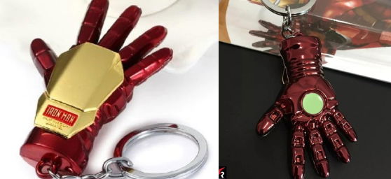 Ironman hand Keychain
