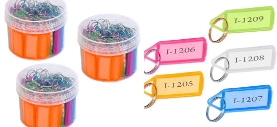 Multicolor Keyring Keychain