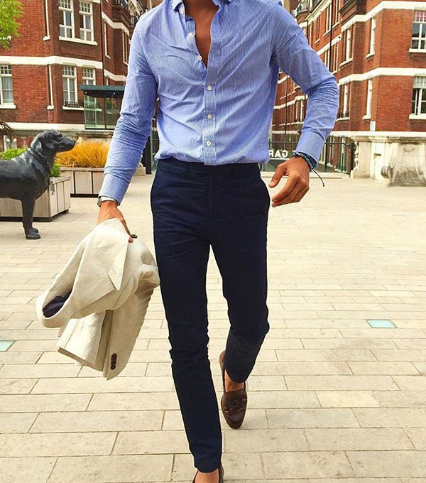 LIGHT BLUE SHIRT WITH NAVY BLUE PANTS1