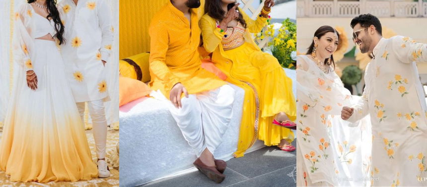 Haldi Outfit for Bride & Groom