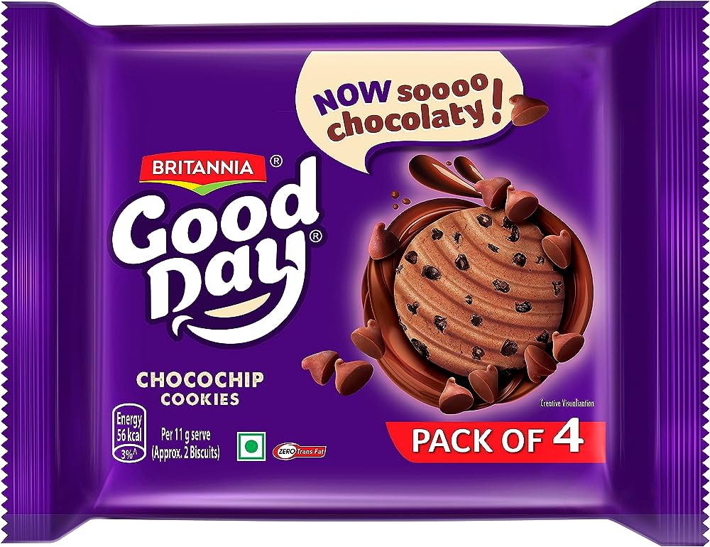 good day choco chip cookies