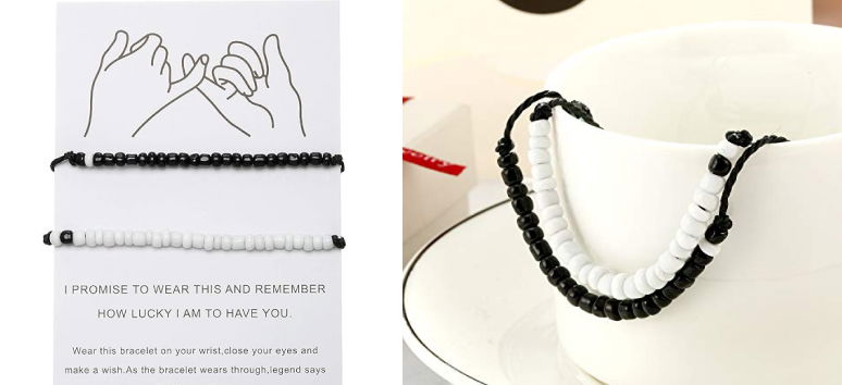 Couple Distance Matching Bracelet