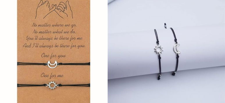 Sun & Moon Bracelet for Couple