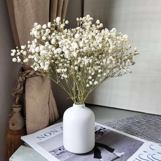 White Aesthetic Vase