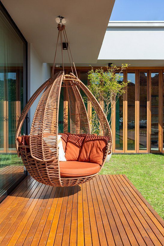 Swing in the Varanda | house decor ideas
