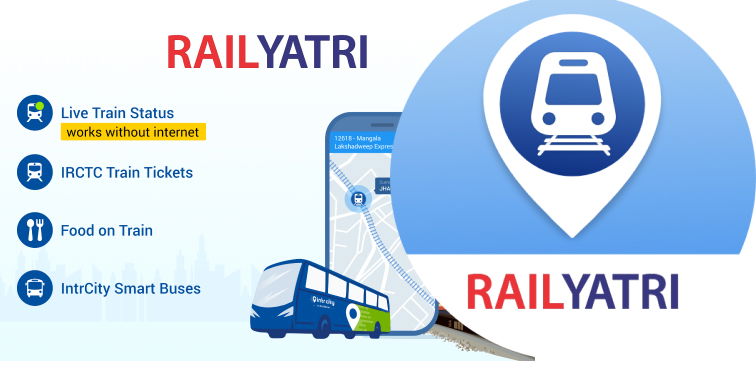 RailYatri - Best Railway apps for ticket booking