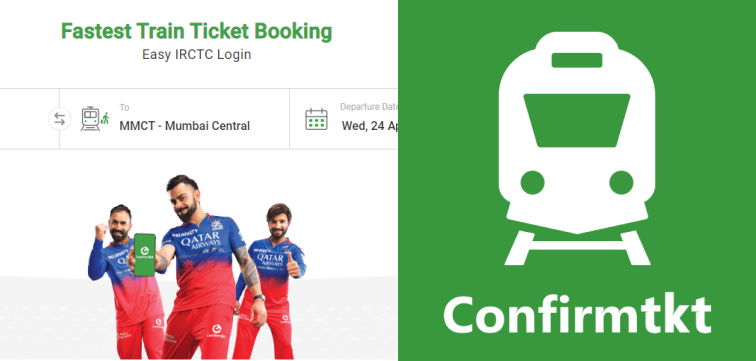 Confirmtkt - Best Railway Ticket Booking App