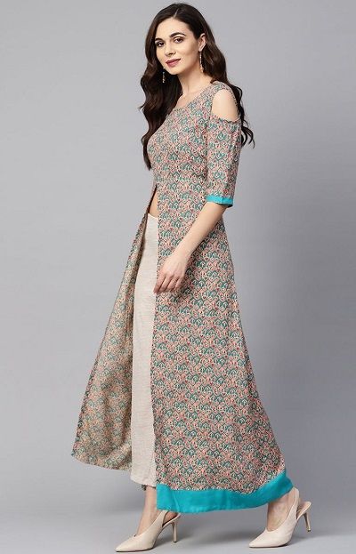 Cold shoulder sleeve design | sleeves design for suit