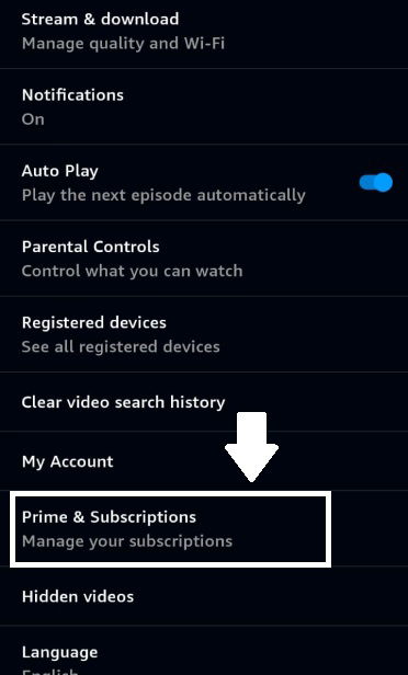 Amazon Prime Membership Cancellation
