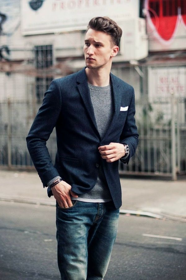 navy blue blazer