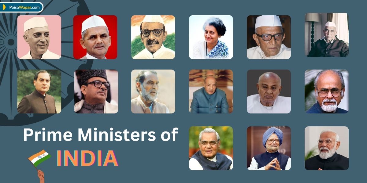 list of indian prime ministers