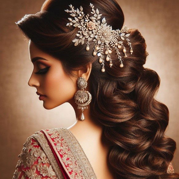 The Side-Swept Glamour