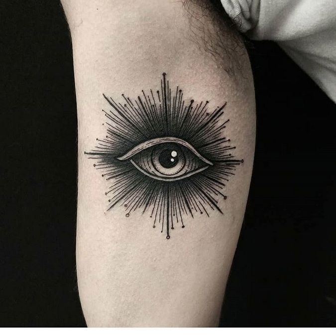 Eye tattoos for men 