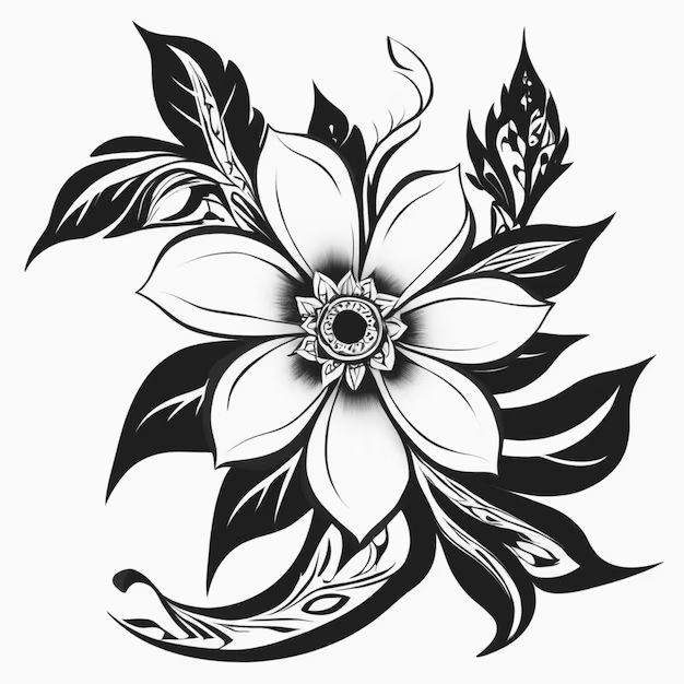 flower tattoo