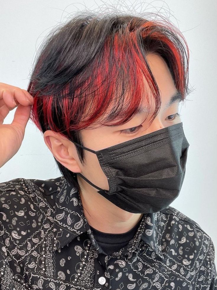 Two-tone hair colour for men