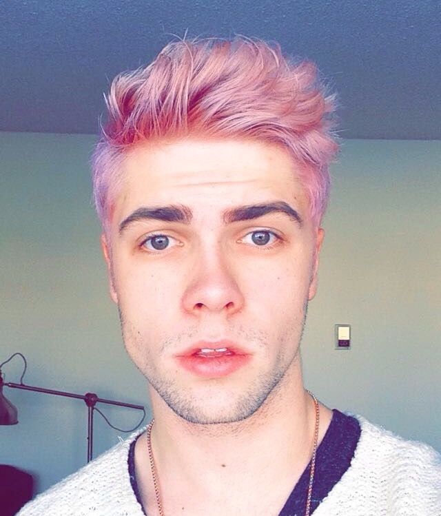 Dusty Pink | best hair colour for men