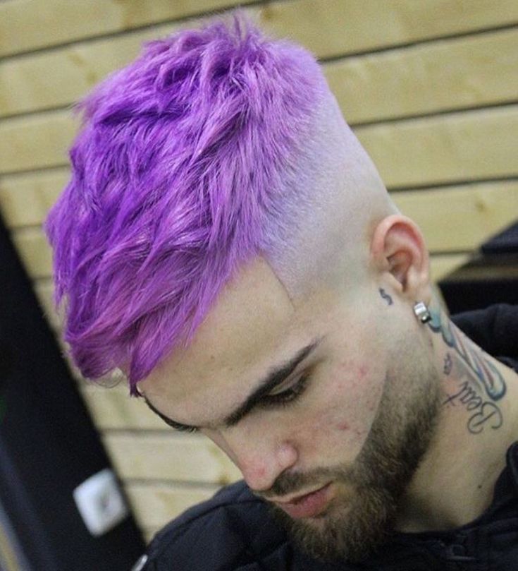 Lavender Haze hair colour