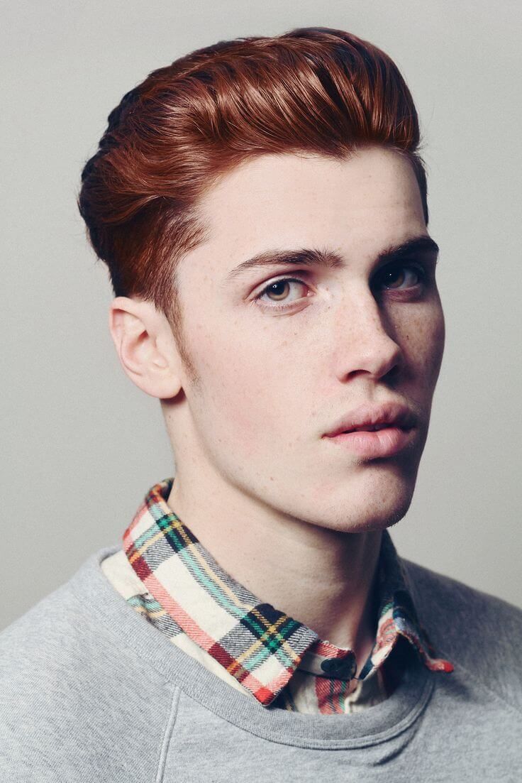 Copper Red | best hair color men
