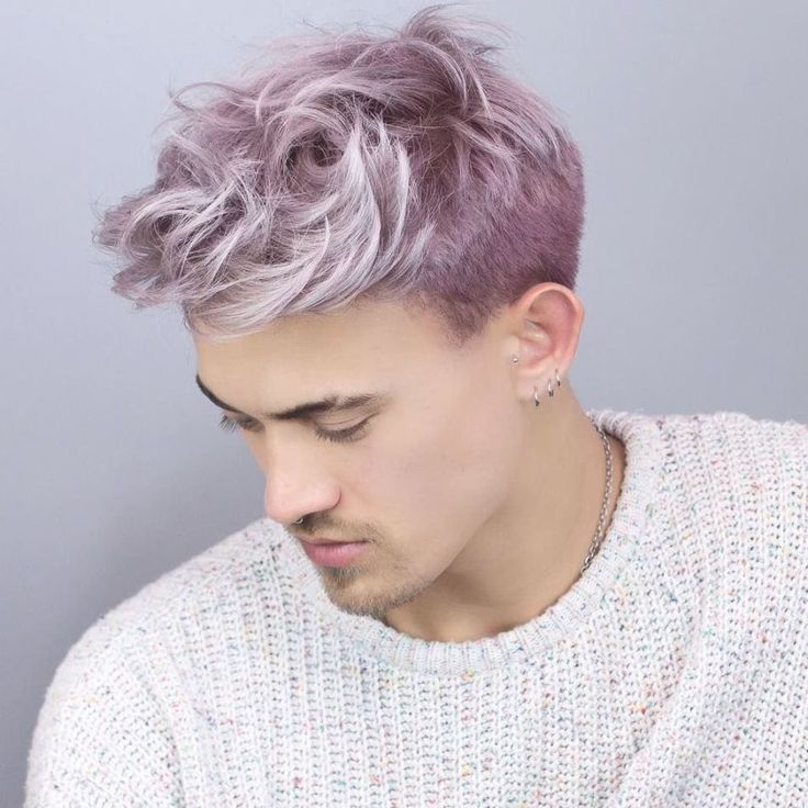 Smoky Violet | best hair colour for men