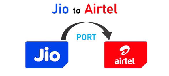 How to Port Jio to Airtel 