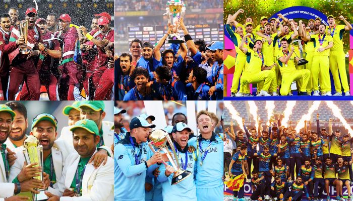 cricket world cup winners list