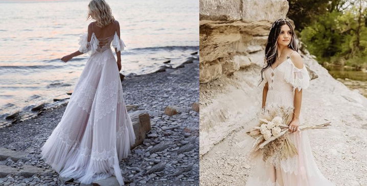 Boho Wedding Dress