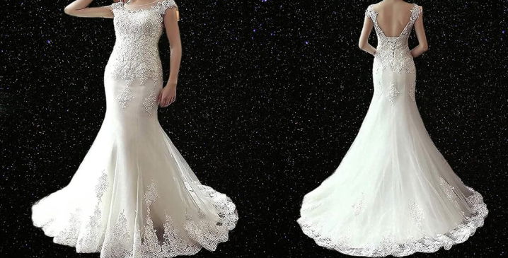 White Wedding Bridal Gown