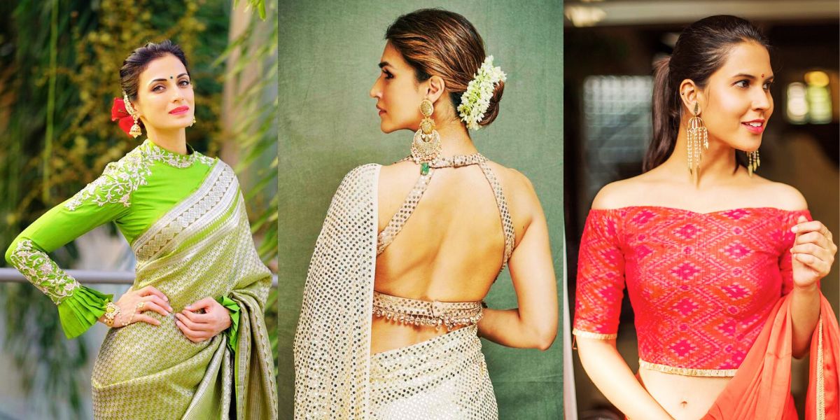 blouse designs for silk saree