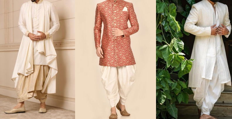 Sherwani & Dhoti for Men - Engagement Dresses