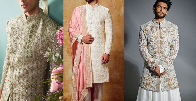 Semi Sherwani for Men