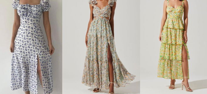 Slit Maxi Dress for Women