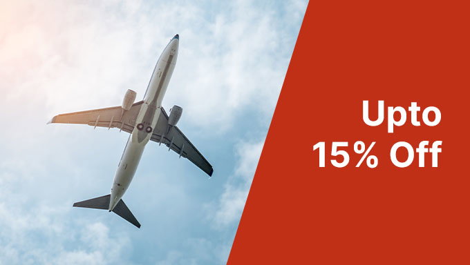Upto 15% off + No Cost EMI On Flights With American Express Credit Card EMI Transactions