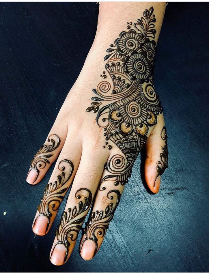 arabic mehandi designs full hand