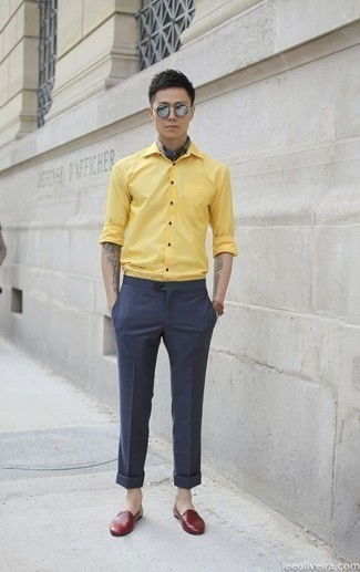 Yellow Shirt and Blue Pants Combo