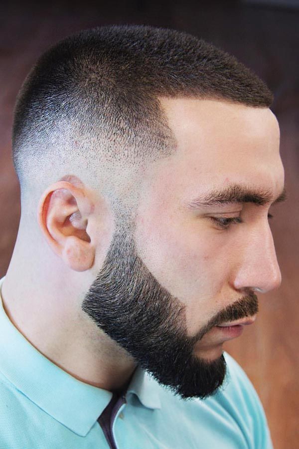Buzz Cut Hairstyles with Beard