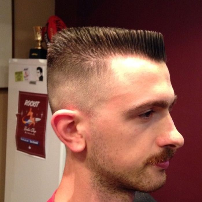 Flat Top | long buzz cut