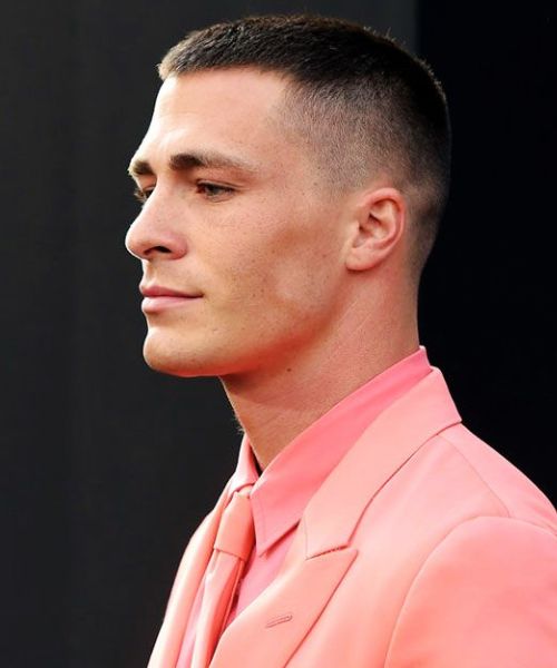 classic buzz cut men